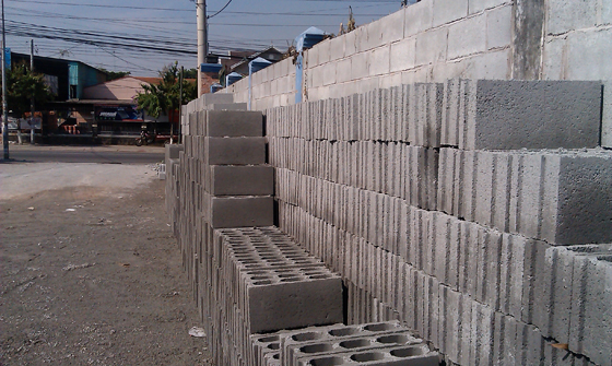 quy trình sản xuất gạch block 5